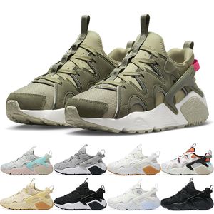 designer Casual Schoenen huarache heren dames Wit Gum Sanddrift Zwart Wit cool grijs Ocean Bliss heren trainers sport sneakers mode