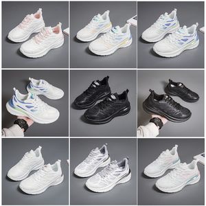 Nouvelles chaussures de course en randonnée Femmes hommes chaussures plates Soft Sole mode blanc noir rose rose Bule confortable Z812 Gai Trendings 470 WO 775 946