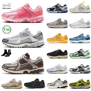 Nouvelles chaussures de course Zooms Vomero 5 Baskets à plateforme Mesh Blanc Gris Photon Poussière Rose Mousse Cacao Wow Jaune Ocre Noir Oatmeal Baskets de sport de plein air Taille 36-45