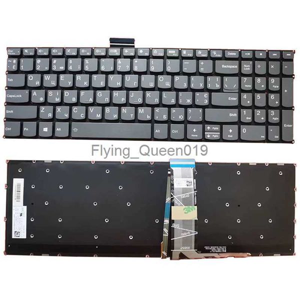 Nuevo ruso para Lenovo Ideapad Yoga 7-15ITL5 82BJ Creator 7-15IMH05 82DS con luz de teclado retroiluminada para ordenador portátil HKD230812