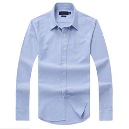 Nieuwe S Beroemde Customs Fit Casual Drail Shirts Popular Golf Borduurwerkpony Business Polo Blouse Men's Long Sleeve Clothing271B