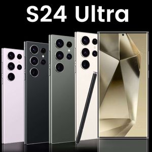 Nieuwe S24 Ultra 7,3-inch ingebouwde pen met 8-core 4+128 GB high-end 4G-smartphone