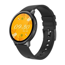 Novo relógio inteligente s35p com tela redonda de 1,3 polegadas, frequência cardíaca, sono, saúde, monitoramento, exercício, informações, pulseira