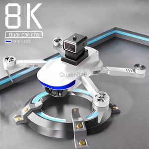 Nieuwe S5S GPS Drone 8K Profesional 4K HD Dual Camera Obstakel vermijden Luchtfotografie Borstelloze Opvouwbare Quadcopter 3km HKD230807