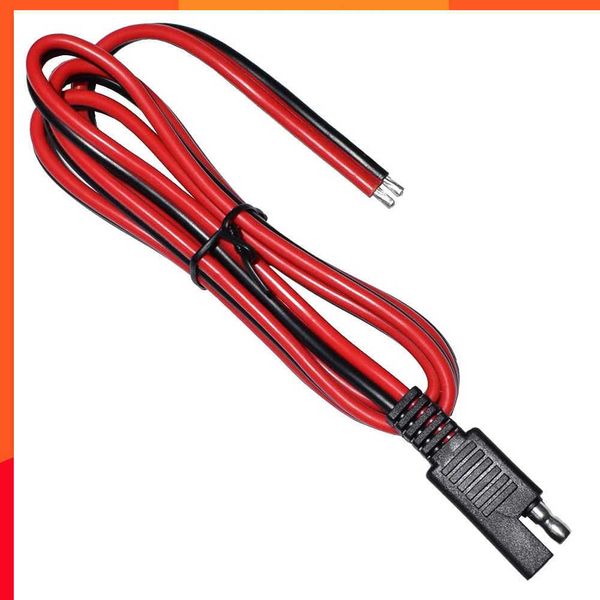 Nuevo Cable de extensión SAE Conexión rápida Desconexión Cable SAE Arnés de cables 14AWG 100CM para panel solar de motocicleta automotriz RV