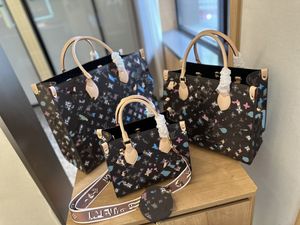 Nouvelle vente de sacs de créateurs de haute qualité Totebag sur le go sac à main Femmes Louiseviutionbag Real Le cuir sac portefeu