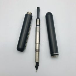 Nouvelle vente lm focus 3 Fountain Pen Black Titanium Dialog Series 14k Gold Tip Ink Pen Stationery School Office Supplies Writing Pen