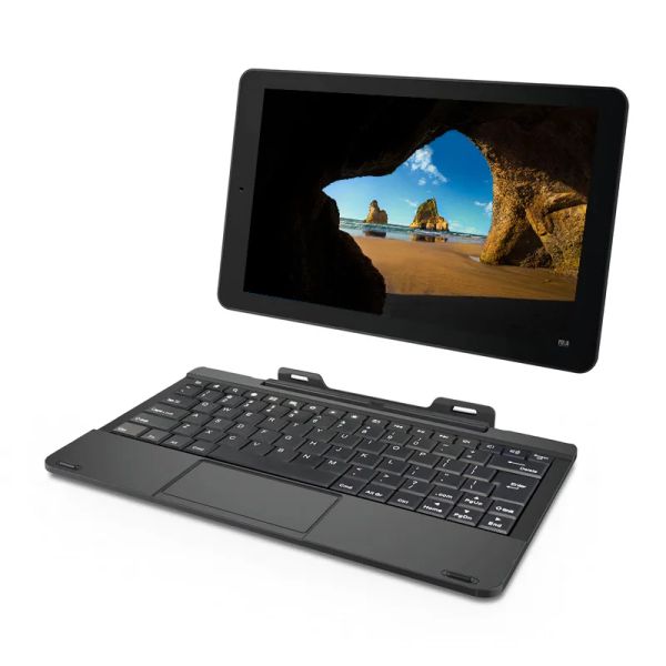 Nouvelles ventes 10,1 pouces RCA 2in1 Mini Notebook 2GBDDR + 32 Go ROM Windows 10 Tablet PC PC USB 3.0 HDMI Compatible 6000mAh Batterie