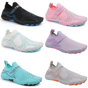 nieuwe Sandalen Strand Waterschoenen Heren Zomer Zwemmen rood oranje groen blauw roze zwart paars Outdoor Man Vrouwen Slippers Sneldrogend Aqua Flats Yoga Sok