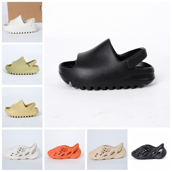 Nouvelles sandales sandales dorées Discount 2022 Summer Garden Beach Slide Sandals enfants chaussures imperméables Slipper filles et garçons enfants Casual avec la taille 24-35