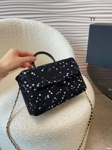 Nuevo Satchel Último bolso de hombro Diseñadores de lujo originales Monog Bolsos Modas Steamer Classics Messenger Handbag FashionHand-Hold Box Bag