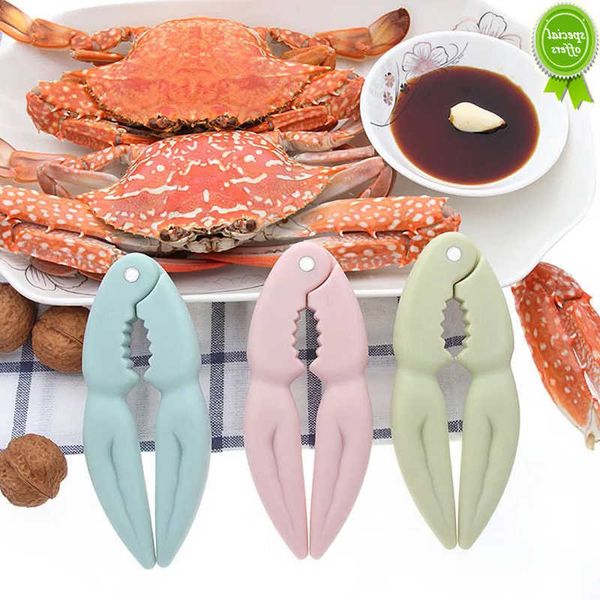 Nouvel outil de fruits de mer Cracker de homard Pinces de crabe Décortiqueur Noyer Clip Outil de fruits de mer Pince de homard Pince Clip Accueil Cuisine Outils de fruits de mer