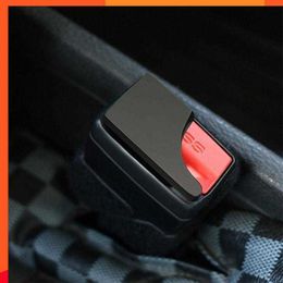 Nouveau clip de boucle de ceinture de sécurité serrures de ceinture de sécurité insérer clip silencieux annulateur bouchon voiture intérieur accessoires multi-fonctionnel