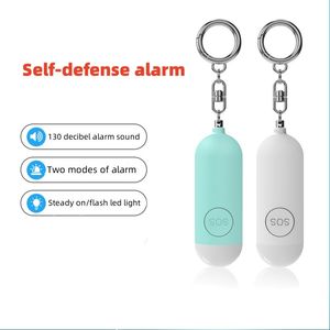 Nouveau style de chargement d'alarme d'auto-protection pour hommes, femmes et femmes, pendentif d'auto-protection pour enfants, porte-clés d'alarme d'auto-protection double mode