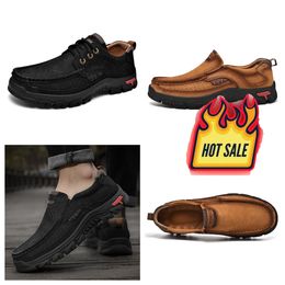 nieuwe verkoopschoenen voor heren echt leer GAI casual leren schoenen Business Fashion Loafers lichtgewicht hoge kwaliteit Klassieke gentleman Klimmen ontwerper