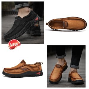 Nouvelles chaussures de vente pour hommes en cuir GAI chaussures décontractées mocassins d'affaires légers de haute qualité chaussures de créateur d'escalade pour hommes ne puent pas les pieds de luxe surdimensionné 38-51