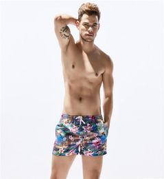 Nouveau Seobean Floral hommes conseil Shorts hommes plage maillot de bain court mâle Bermudas maillots de bain maillot de bain séchage rapide taille MLXL 713068908359