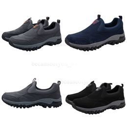 Nouvel ensemble de chaussures de course respirantes de grande taille, chaussures de randonnée en plein air, chaussures de marche décontractées à la mode pour hommes 037
