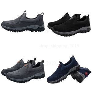 Nuevo conjunto de tamaño transpirable grande para caminatas al aire libre hombres casuales de moda zapatos para caminar 167 ga 80