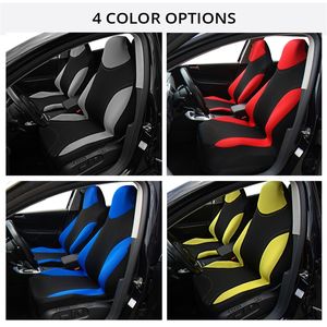 Nuevo Protector de asiento de coche delantero AUTOYOUTH, fundas universales para asientos de automóvil, respaldo alto, cojines para asiento de coche, asiento de cubo, estilo de coche azul