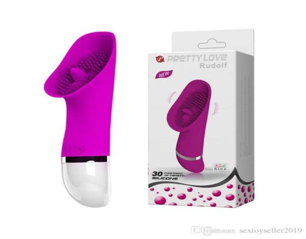 Nuevo Producto Sexual Vibradores Pretty Love Licking Toys 30 Velocidad Clítoris Clítoris Coño Bomba Silicona Gspot Vibrante Adulto Oral Sex Toys3234159