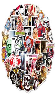 Nouveau sexy 50pcs Horror Image Movie Mashup Graffiti autocollants Diy ordinateur portable Skateboard Blogages imperméable Classic Kids Toys Sticker8129543