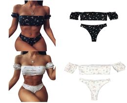 NOUVEAU SEXY FLORAL OFF BIKINI BIKINI FEMME MAISON FEMMES FEMMES DE MAISONS DE MAISS