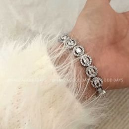 Shijia – Bracelet en diamant personnalisé œil du diable, haute édition, avec cœur battant de cygne dynamique, pour femmes, A318, nouvelle collection