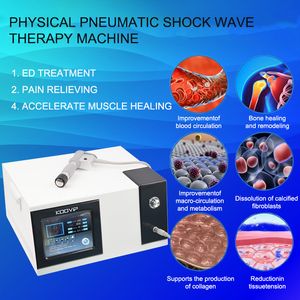 Nouvel Instrument de physiothérapie par ondes de choc Ed, Machine pneumatique de thérapie par ondes de choc extracorporelles, soulagement de la douleur, masseur de relaxation corporelle