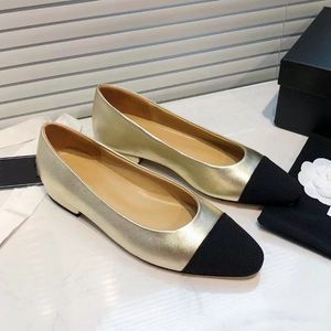 Nouvelles chaussures pour femmes en cuir véritable talon bas rugueux suivre printemps automne luxe concepteur femme chaussures pompes chaussures size34-42