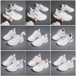 Nouvelles chaussures en randonnée hommes femmes 2024 courir chaussures plates selles douces mode blanc blanc noir rose bule confortable sport 95