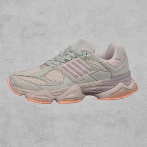 Nouvelles chaussures Joe Sneakers 9060 Femmes Men Sports Trainers Sports Gris Pink Jogging Chaussures
