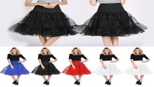 Nouveau petit mariage jumeau blanc noir rouge crinoline girls enaguas novia ciblé rockabilly jupon mariage enaguas2431212