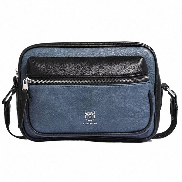 Nuevo bolso de hombro marido bolso cruzado de los hombres fi de calidad superior de cuero de silicona iPad tableta menger bolsa cámara t9XI #