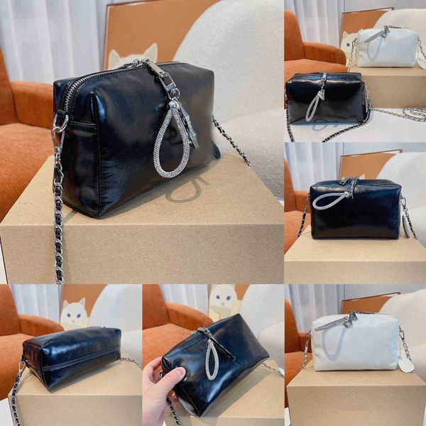 Nouveaux sacs d'épaule Shoppers Tote Sac Femme sacs à main Designers Square Handbag Leather Designer Luxury Brand Crossbody Femelle Cosmetic Golds 220325