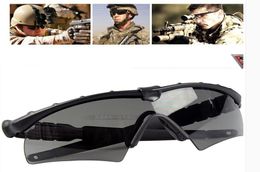 Nouveau SI Bal MFrame 20 lunettes tactiques Sports De plein air coupe-vent tir armée américaine lunettes De soleil hommes Oculos De Sol9941005