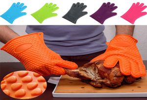 Nouveaux gants de barbecue en silicone