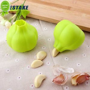 Nouveau Silicone Éplucheur D'ail Silice Comestible Manuel Épluchage À L'ail Sac Frotter Et Éplucher Rapidement Cuisine Légumes Outils Gadgets Pratiques