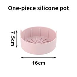 Nouveau pot de silicone pour les aéronzer réutilisables accessoires de friteuse à air panier pizza pizza gril