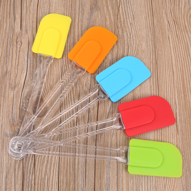 Nouveau Silicone Spatule Cuisson Grattoir Crème Beurre Poignée Gâteau Spatule Cuisson Gâteau Brosses Ustensile De Cuisine Outils De Cuisson Livraison gratuite