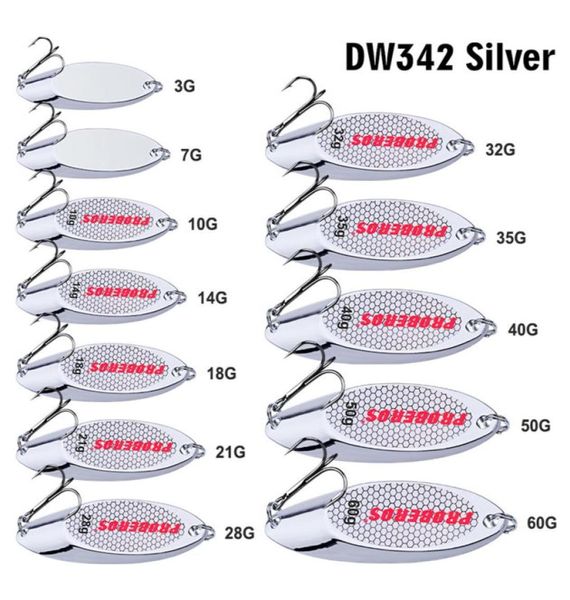 Jigs en alliage couleur argent, appât de pêche, crochet, cuillères en fer métallique, moulage Laser, bait5272925, 360g, nouvelle collection