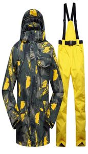 NIEUW SKI Suit Men Winter Nieuwe Winddichte Winddichte waterdichte thermische mannelijke sneeuwbroek Sets Skiën en Snowboarding Ski Jacket Men C31253277760