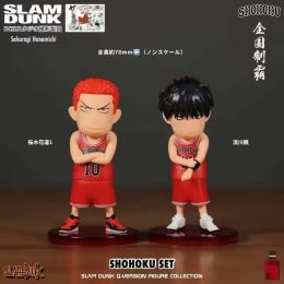 Nouveau slam dunk anime Figure Akita Sannoh Figure Hanamichi Sakuragi Figurine Kawaii Figures PVC Ornements décoratifs Cadeau