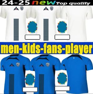 New Slovénie Soccer Jersey 24 25 Sesko Home White Away Blue 2024 2025 Football Clothes Sweatshirt Tops