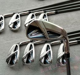 Nouveaux clubs de golf SM Ensemble de fers Fers de golf forgés Fers de golf 4pas9pcsRS Flex SteelGraphite Shaft With Head Cover5715142