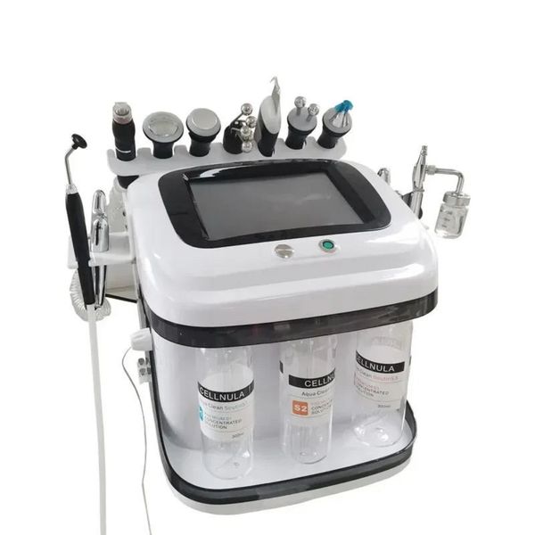 Nouvelle petite bulle hydro dermabrasion oxigen jet peel 10 en 1 hydra h2o2 machine faciale anti-âge hydrodermabrasion