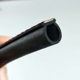 Nieuwe kleine D-autodeurafdichting Waterdichte weerstrip Auto rubberen stripafdichting Epdm-afdichting Auto rubberen deurafdichtingen voor auto