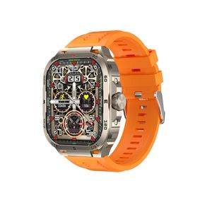 Nuevo Smart Watch 2.01 pulgadas de pantalla 300 mAh Bluetooth Call Asistente de voz Matrícula Sports Fitness Impermeable Smartwatch para hombres Mujeres