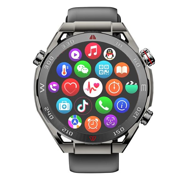 Nuevo reloj inteligente 2G 4G tarjeta SIM pantalla redonda llamada Global monitoreo de ritmo cardíaco rastreador de Fitness reloj de posicionamiento GPS resistente al agua