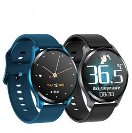 Nouvelle montre intelligente Fitness Tracker Inteligente HeartRate BloodPressure test activité tracker avec thermomètre moniteur montres T887361404